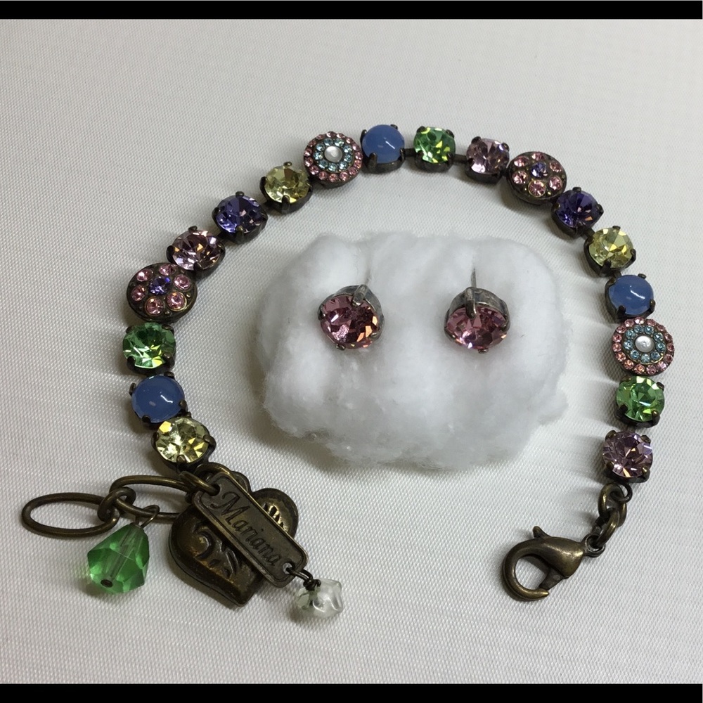 Mariana Bracelet and Earring Set